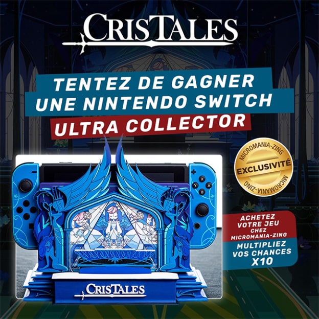 Jeu Micromania : Nintendo Switch Cris Tales Collector à gagner