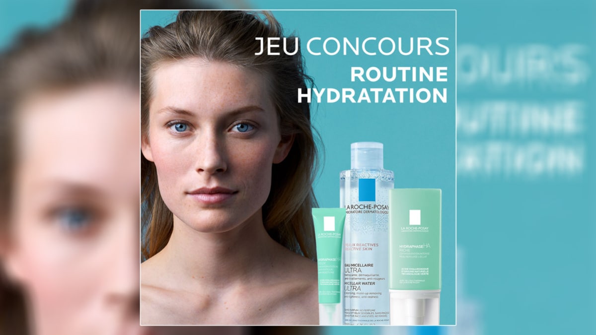 Concours La Roche-Posay : 50 routines hydratantes à gagner