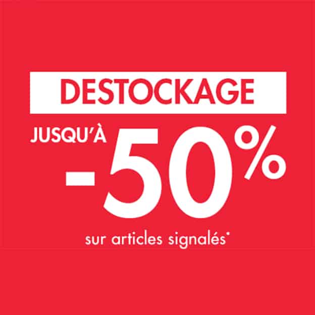 Déstockage Kiabi : Jusqu’à 50% de remise sur les vêtements et accessoires