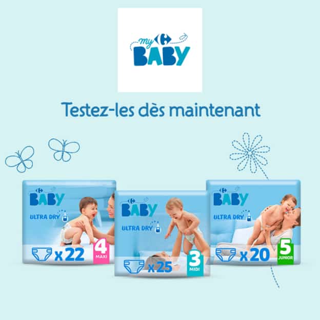 Test Carrefour Baby : Couches Ultra Dry gratuites