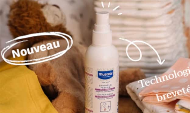 Test Mustela : Sprays de change végan