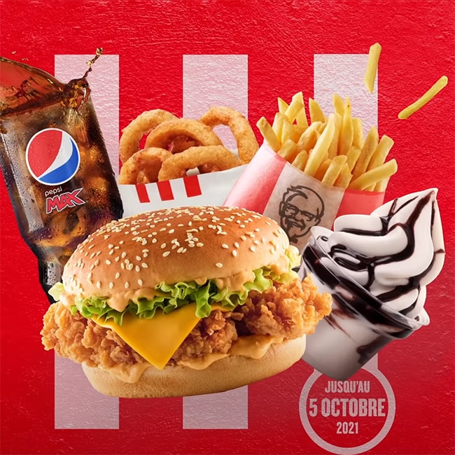 Kfc Mega Box En Edition Limitee 5 Les 5 Produits