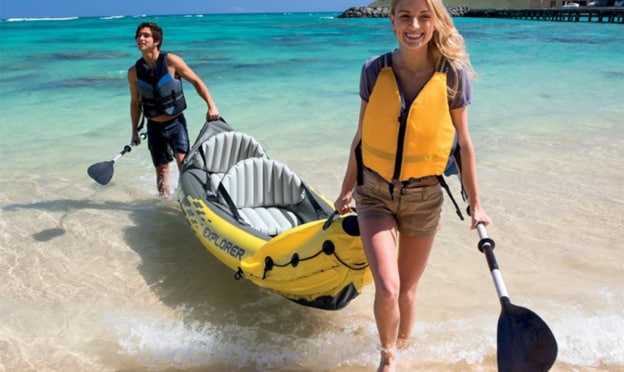 Centrakor : Canoë gonflable INTEX Explorer à petit prix