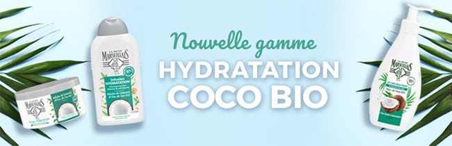 Testez gratuitement la routine Hydratation Coco Bio Le Petit Marseillais