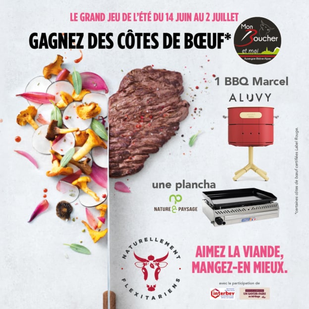Jeu Mon Boucher & moi : côtes de bœuf, BBQ et plancha à gagner