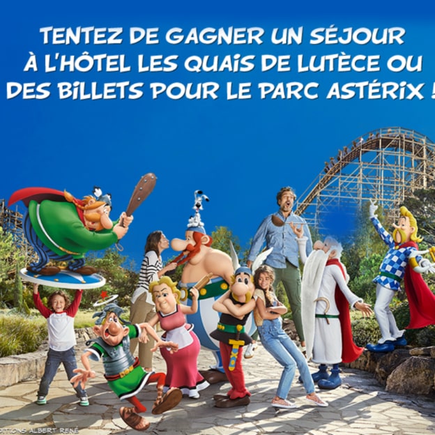 Grand jeu Gaulois : séjour et entrées Parc Astérix à gagner