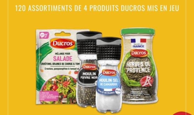 Jeu Ducros : assortiments spécial Barbecue à gagner