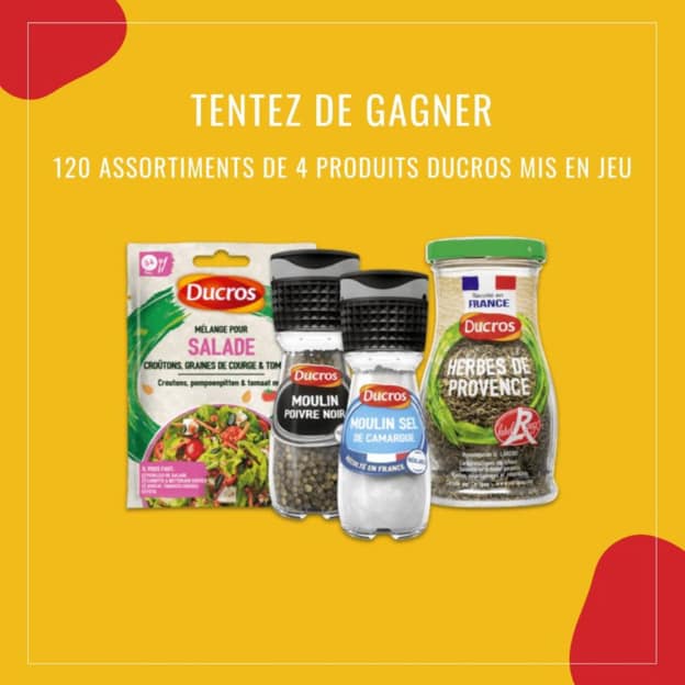 Jeu Ducros : assortiments spécial Barbecue à gagner