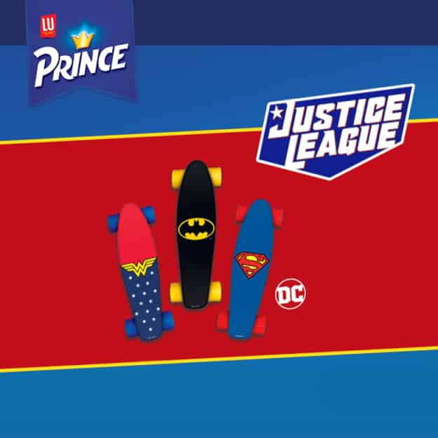 Jeu Prince de LU : Skateboards Justice League à gagner