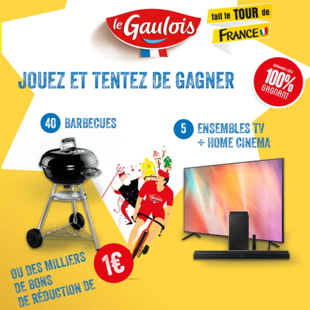 Le Gaulois Tour de France : Jeu à code 100% gagnant