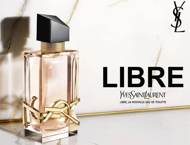 Recevez une dose d’essai offerte de Libre Eau de toilette par Yves Saint Laurent