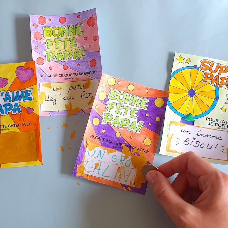 Diy Cadeau Fete Des Peres Tickets A Gratter Gratuits A Imprimer Diy Cadeau Fete Des Peres Tickets A Gratter Gratuits A Imprimer