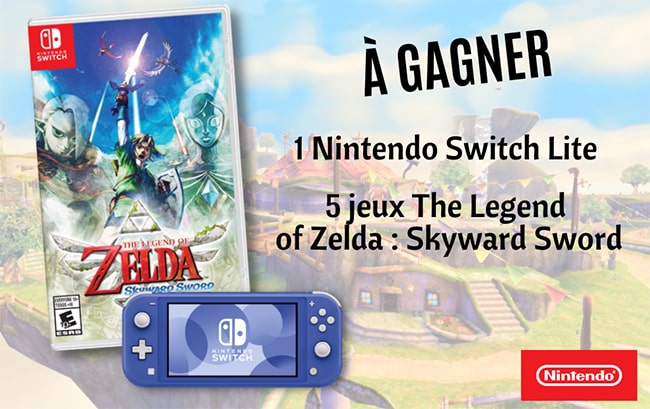 Gagnez une Nintendo Switch ou le jeu The Legend of Zelda avec Geo Ado