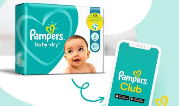 Appli Pampers Club : paquet de couches scanné = 1 gratuit