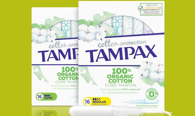 Test Tampax : packs de tampons Cotton Protection gratuits