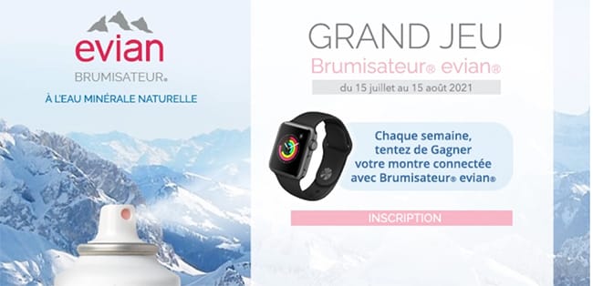 Tentez de gagner une Apple Watch avec Corine de Farme