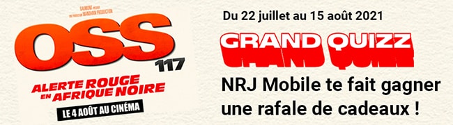 Cadeaux du concours NRJ Mobile & OSS 117