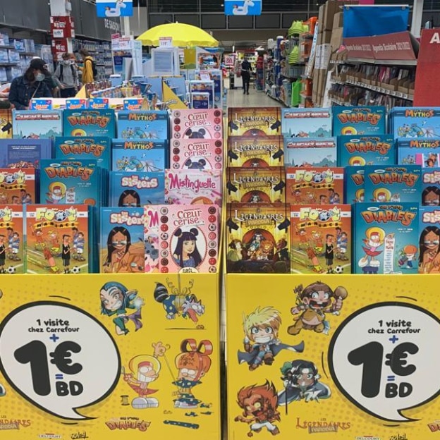 Promo Carrefour : Bandes dessinées Bamboo Edition