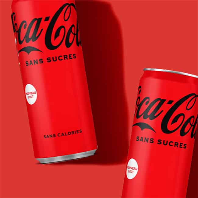 Test gratuit du nouveau CocaCola sans sucres avec Sampleo