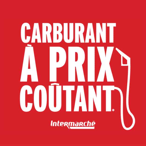 carburant prix coûtant Intermarché