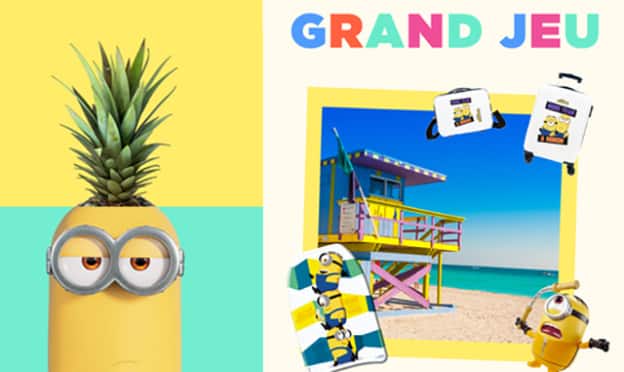 Jeu Kiabi : voyage à Miami et coffrets Minions à gagner