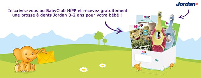 Recevez un pack Hipp & Jordan gratuit