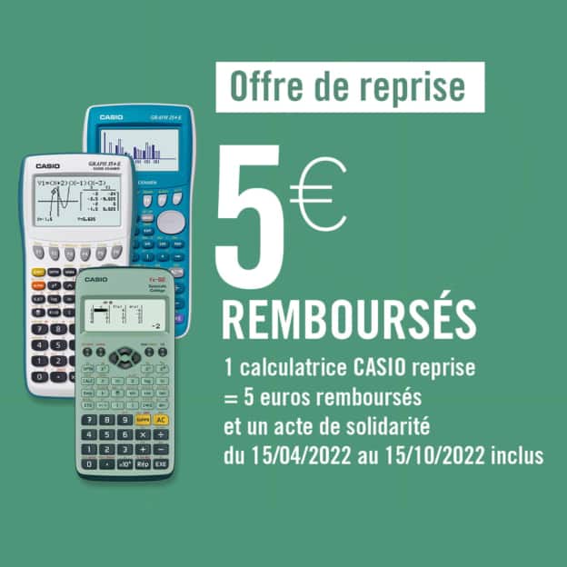 offre reprise Casio