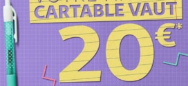 Auchan reprise Cartable 2022 : 20€ offerts en bons