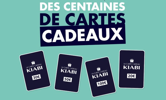 Tentez de remporter une carte cadeau Kiabi