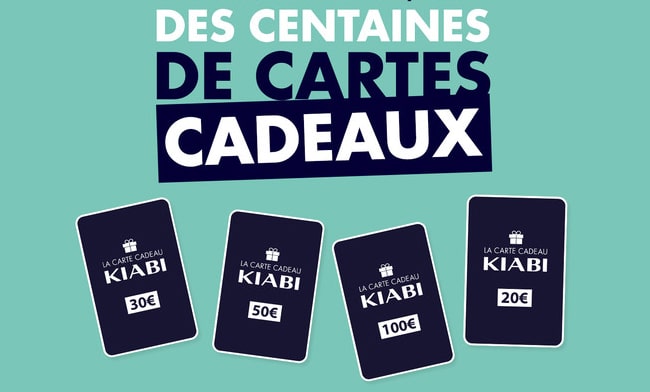 Tentez de remporter une carte cadeau Kiabi