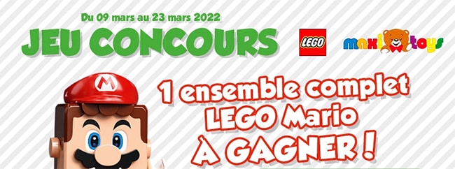 Tentez de remporter un ensemble LEGO Super Mario