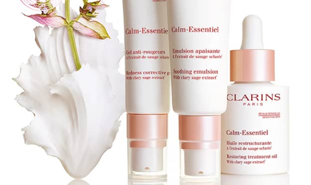 Échantillons gratuits d’un duo de soins Clarins Calm-Essentiel