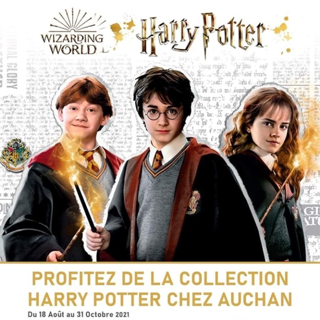 Auchan Harry Potter : Cartes + vignettes offertes et objets collector