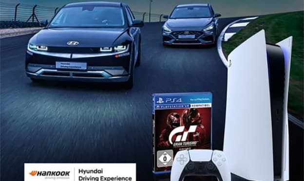 Jeu Hankook : Expérience Hyundai et PlayStation 5 à gagner