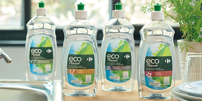 Testez gratuitement le liquide vaisselle Carrefour Eco Planet