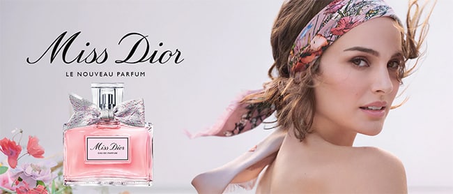 Recevez gratuitement un échantillon de Miss Dior Eau de parfum