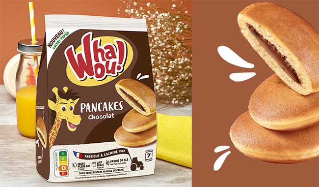 Testez les Pancakes au chocolat Whaou! avec Sampleo