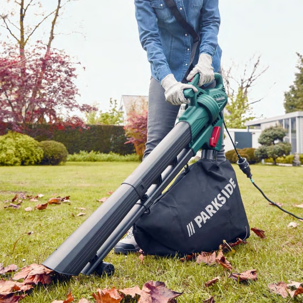 Lidl : Aspirateur souffleur broyeur Parkside pas cher à 39,99€