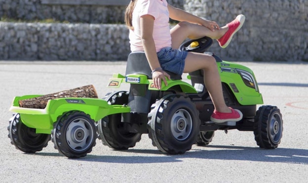 Promo Amazon : Tracteur à pédales Smoby pas cher