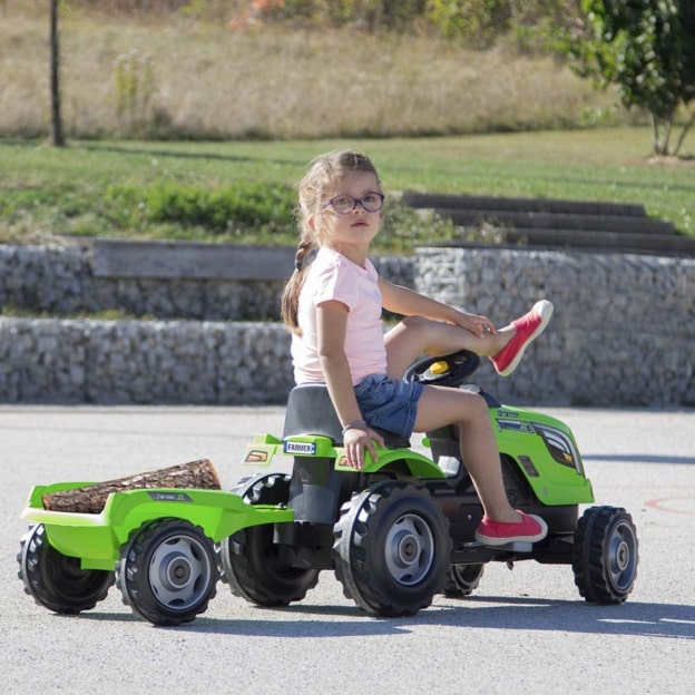 Promo Amazon : Tracteur à pédales Smoby pas cher