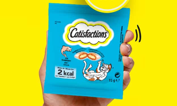 Échantillons gratuits de friandises pour chats Catisfactions