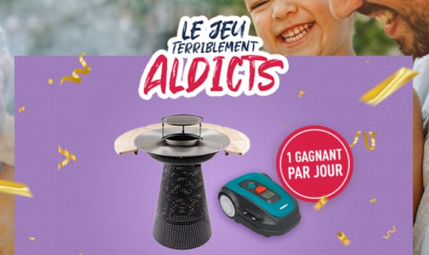 Jeu concours Aldi.fr : tondeuses robot, vélos électriques et cadeaux