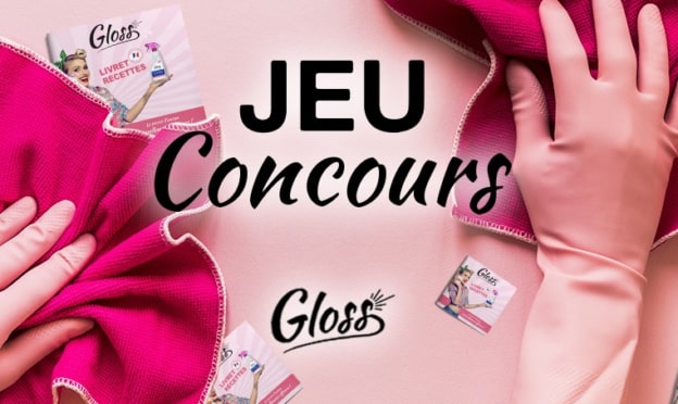 Jeu Marie France : kits de ménages Gloss à gagner