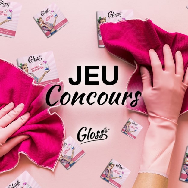 Jeu Marie France : kits de ménages Gloss à gagner