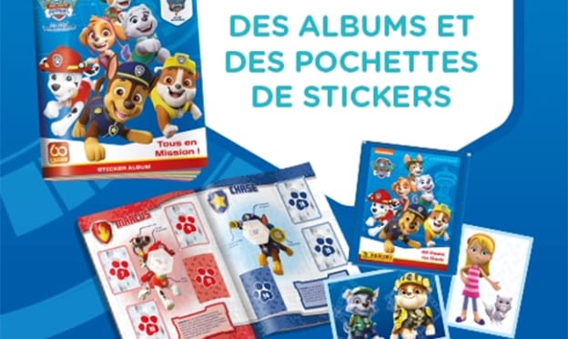 Jeu Nickelodeon : Albums + stickers La Pat’Patrouille Panini à gagner