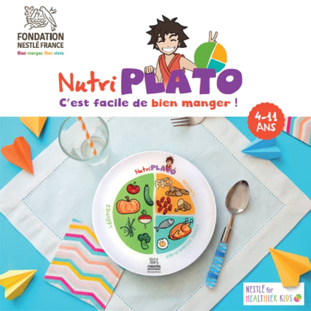 Nestlé : 5000 Kits NutriPlato (assiette enfant + livret) gratuits