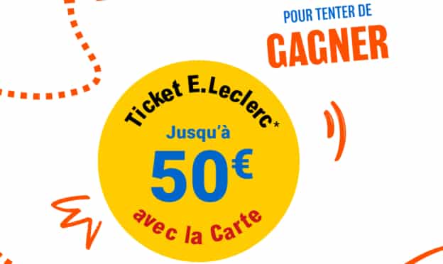 Parcours gagnants Leclerc : des euros cagnottés avec la carte