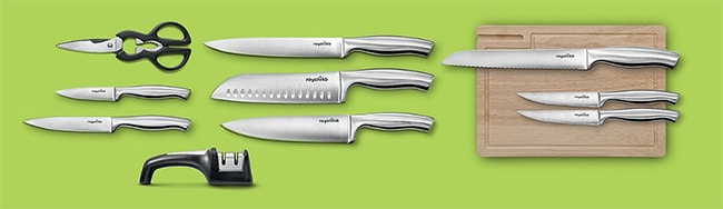 Couteaux, ciseaux, aiguiseur et planche à découper à partir de 1€ avec les vignettes Leclerc