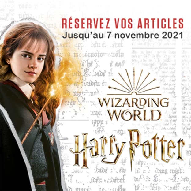 Réservez vos articles Harry Potter manquants sur le site d'Auchan