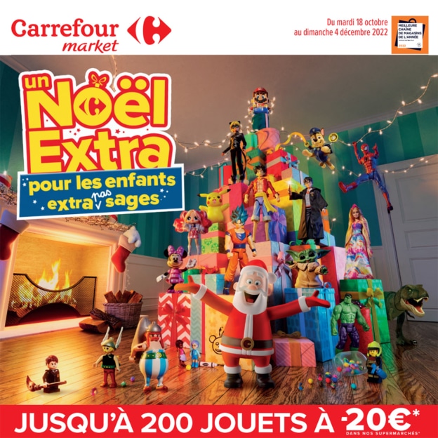 Catalogue Noël Carrefour Market : Jeux et jouets en promo